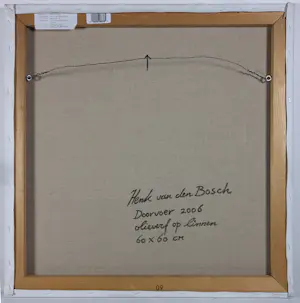 Henk van den Bosch - Olieverf op doek, Doorvoer kopen? Bied vanaf 80!