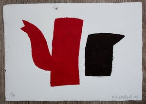 Klaas Gubbels - sjabloondruk: Koffie - en roomkan - 2006 (kleine oplage van 18 stuks) kopen? Bied vanaf 275!