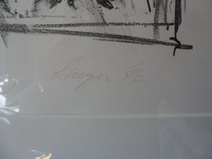 Hugo de Clercq - Litho - compositie : morgen drukken - 1982 kopen? Bied vanaf 50!