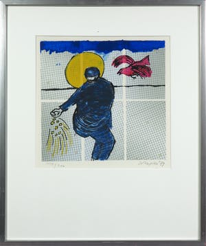 Corneille - Zeefdruk, Ode aan Van Gogh, De Zaaier - Ingelijst kopen? Bied vanaf 150!