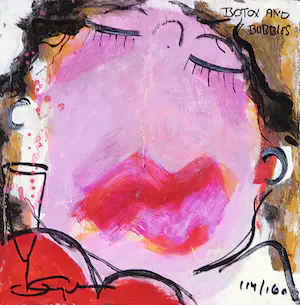 Gerdine Duijsens-Kroeze - Boek met zeefdruk op geschept papier, Botox and Bubbles kopen? Bied vanaf 1!