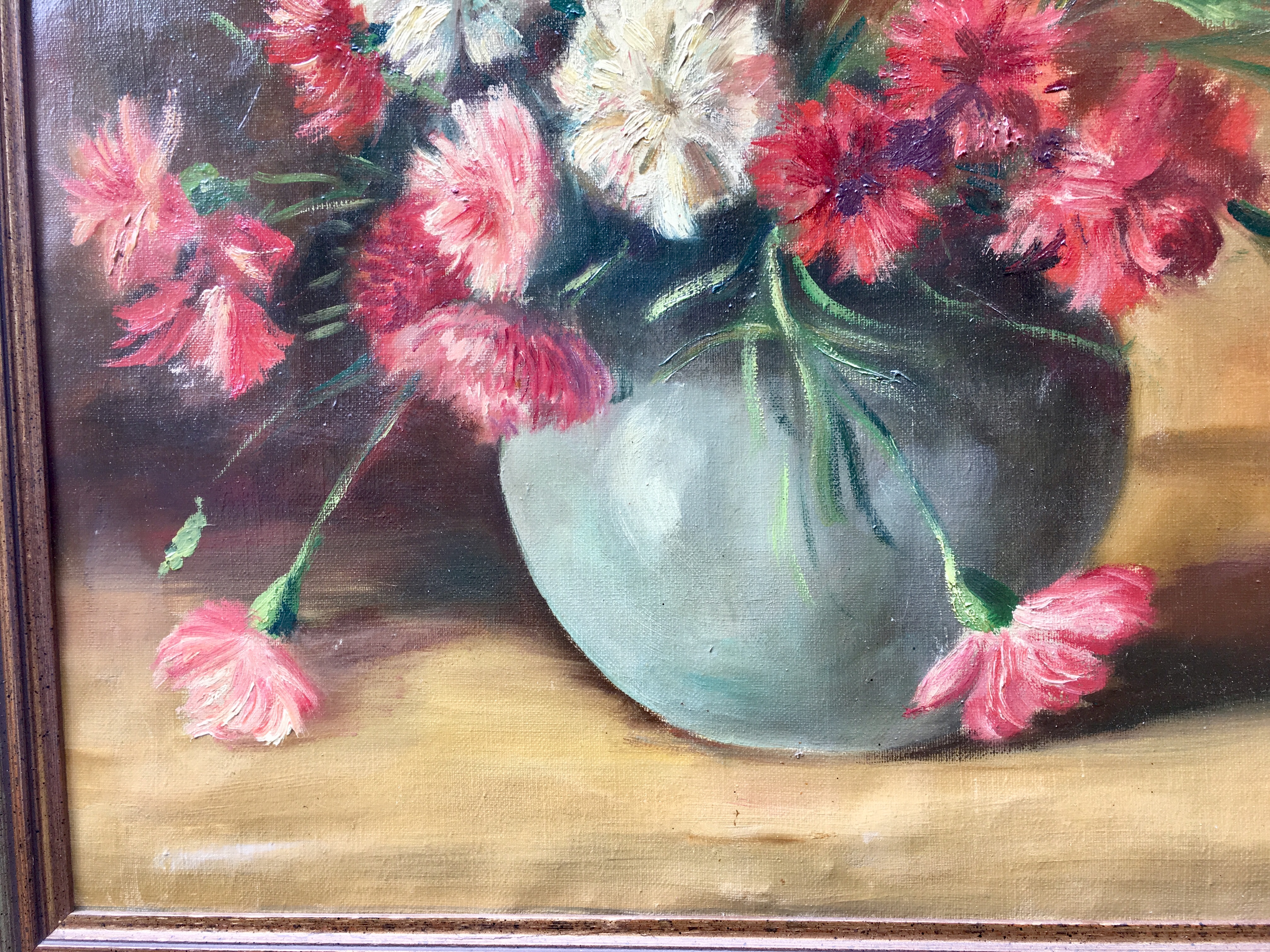 Jean Dupuis - Stilleven van Bloemen (Anjers) kopen? Bied vanaf 35!