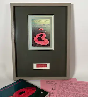 AcheterChristo - Surrounded Islands - Gesigneerde Art Card met originele stof+boek+persbericht? Enchérissez de 150!