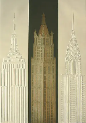 Joseph Robers - Woolworth-gebouw in New York. kopen? Bied vanaf 140!