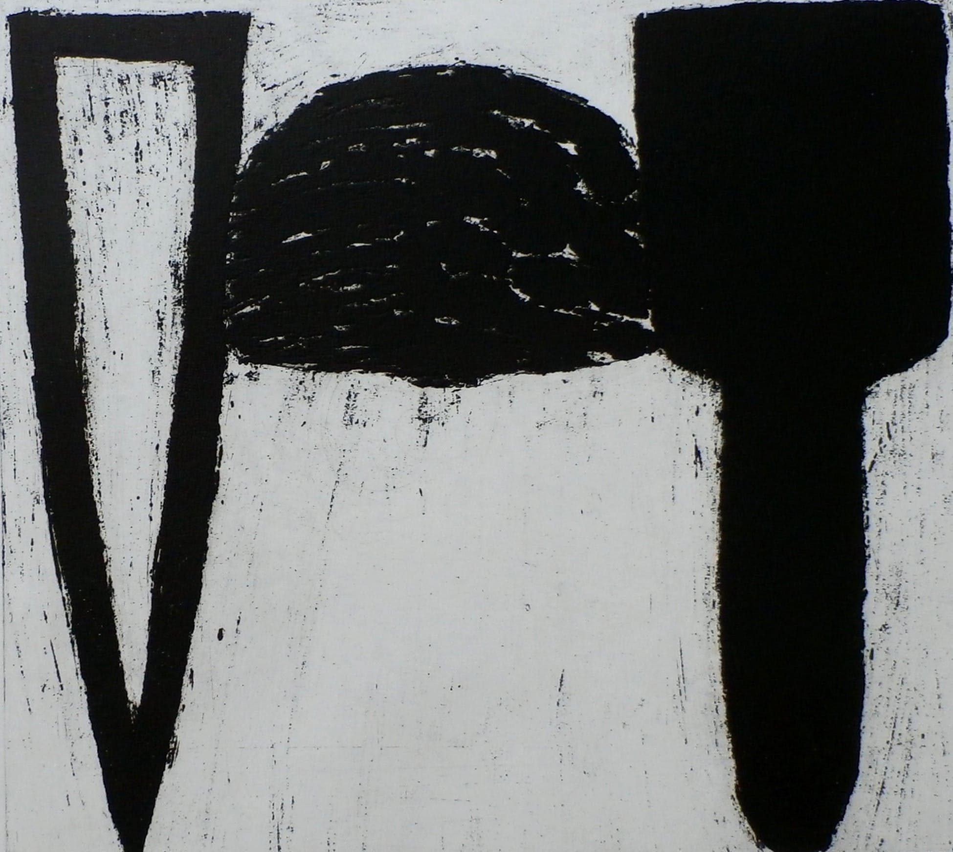 Michel Hoogervorst - abstracte voorstelling - 1988 kopen? Bied vanaf 1!