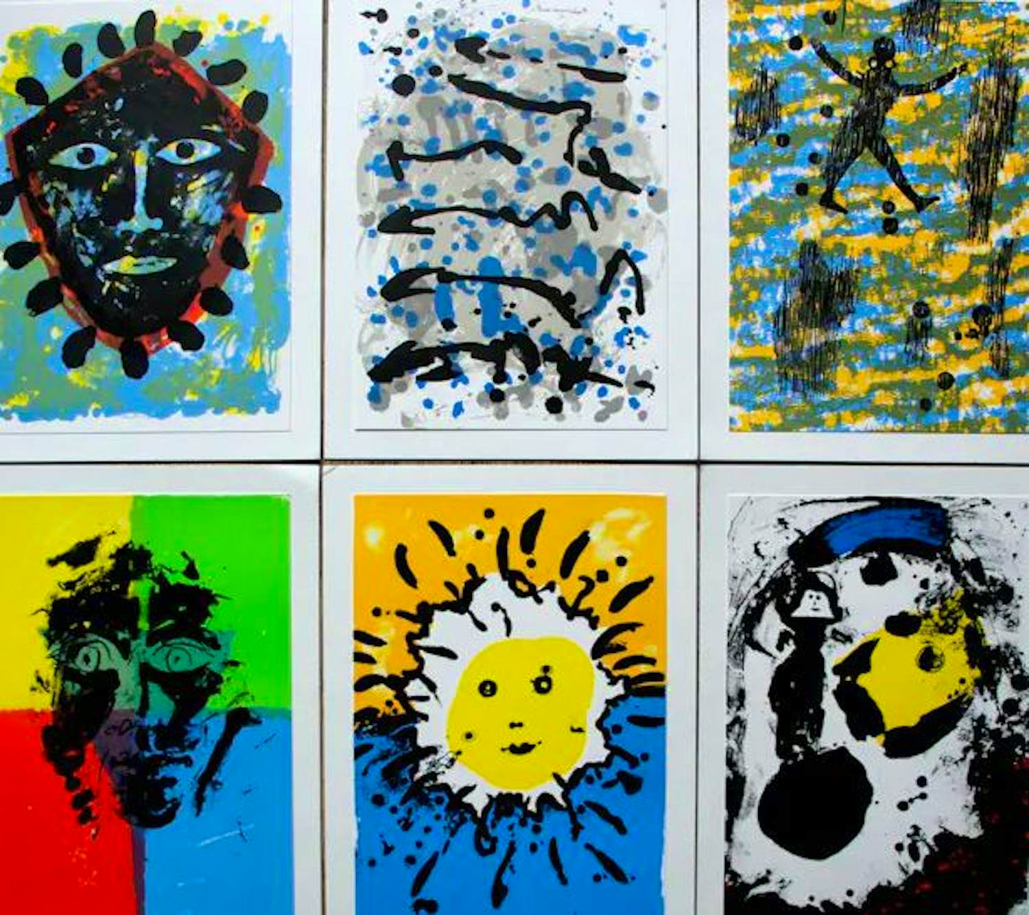 Jef Diederen - Serie van 6 litho's - 1994 kopen? Bied vanaf 125!