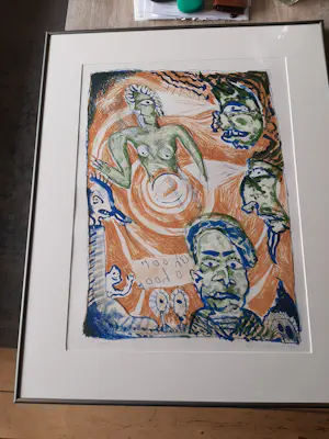 Lucebert - Oh oor, O hoor - kleurenlitho, oplage 100 kopen? Bied vanaf 175!