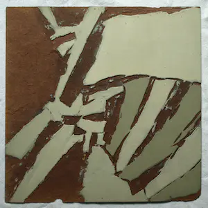 Fon Klement - 4 beschilderde hardboard platen, gebruikt als drukplaten voor de drukpers kopen? Bied vanaf 1!