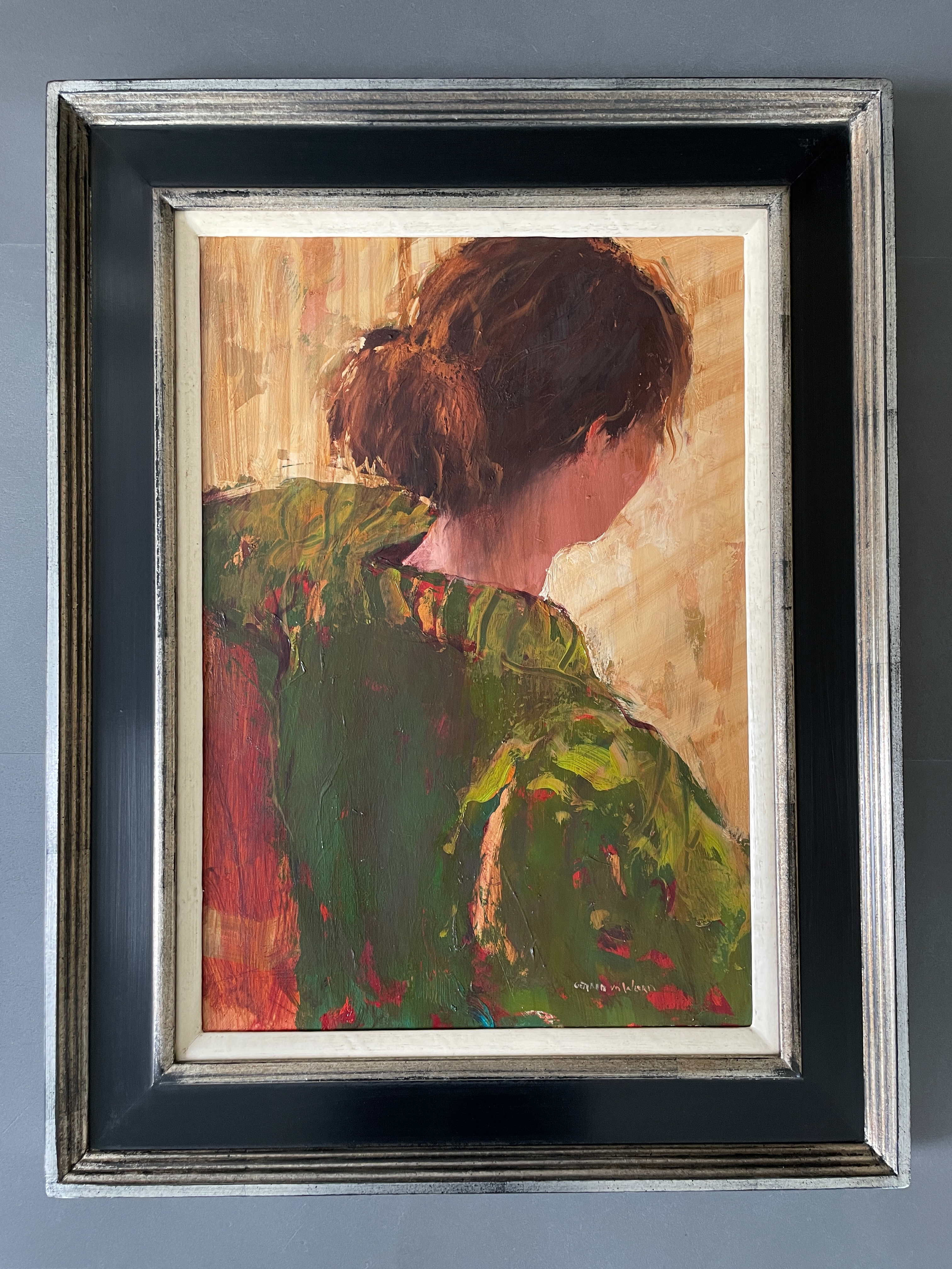 Buy Gerard van de Weerd - Groene kimono? Bid from 400!