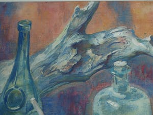 Klaas Pijlman - Aquarel , Stilleven – gesigneerd & ingelijst – Groot - 1963 kopen? Bied vanaf 75!