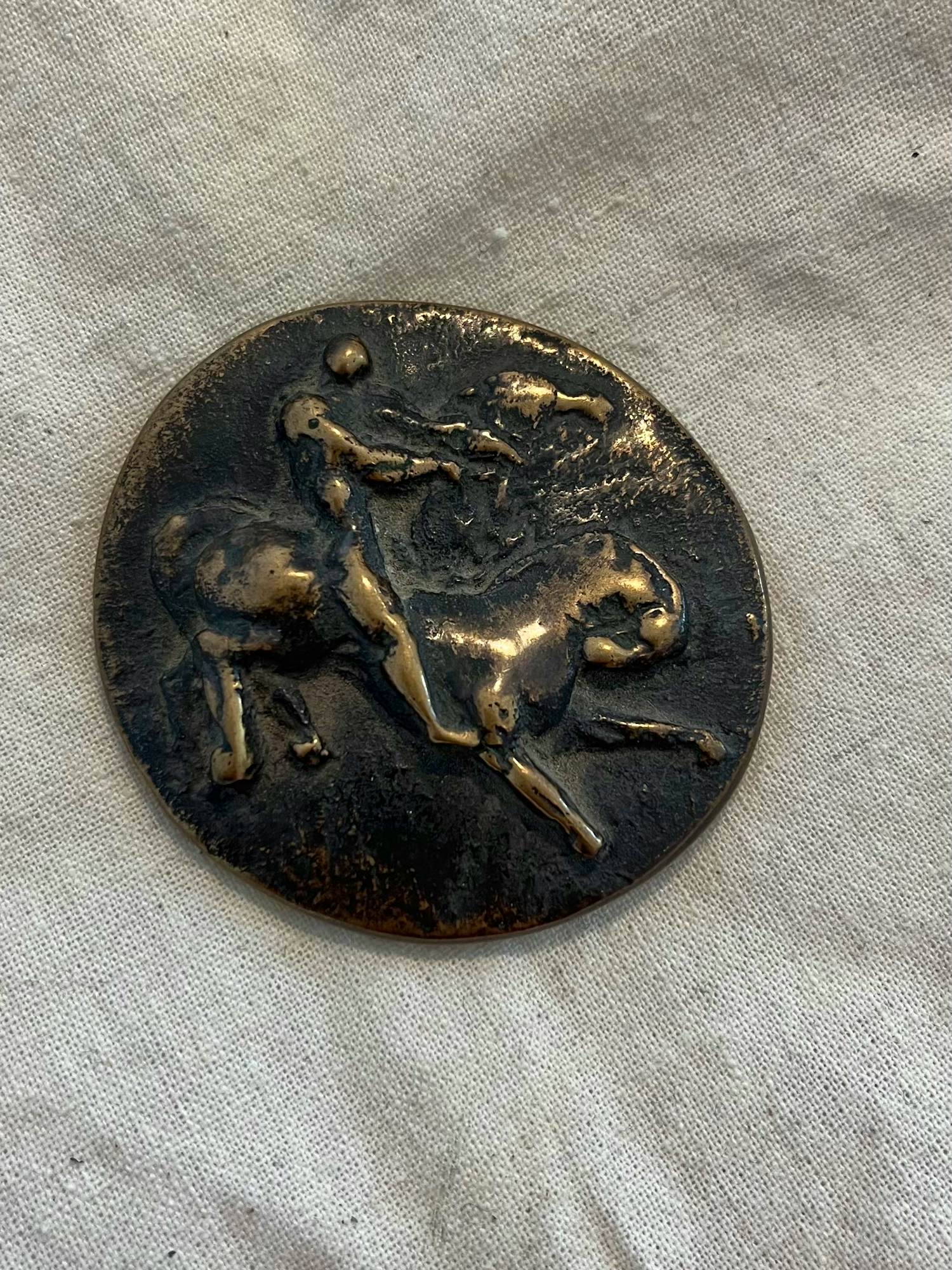 Fons Bemelmans - man te paard kopen? Bied vanaf 50!