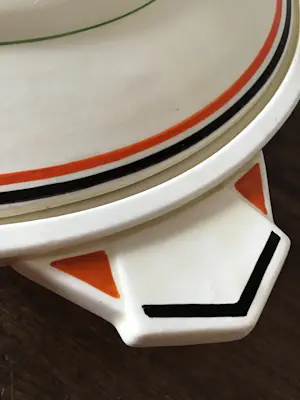 Societe Ceramique - Art Deco Schaal, terrine, gemerkt en genummerd kopen? Bied vanaf 1!