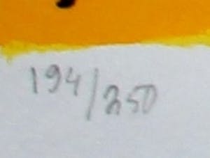 Herman Brood - grote zeefdruk: gitarist kopen? Bied vanaf 399!