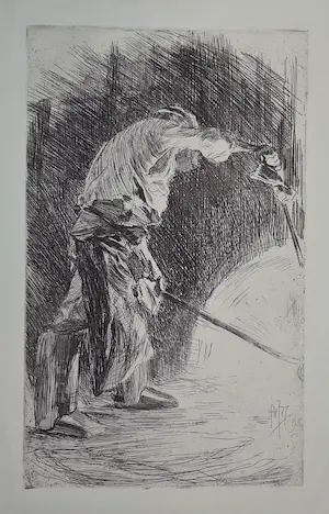 Pieter de Josselin de Jong - De arbeider kopen? Bied vanaf 65!