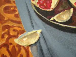 Roger Chapelain-Midy - Stilleven met ananassen en granaatappels - Originele lithografie - 1961 - Handtekening kopen? Bied vanaf 150!