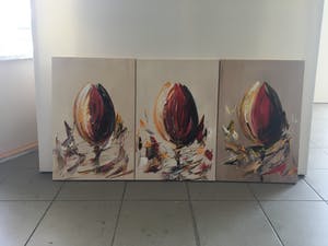 Gena Genadyj - Tulpen “ Drie Luik “ kopen? Bied vanaf 180!