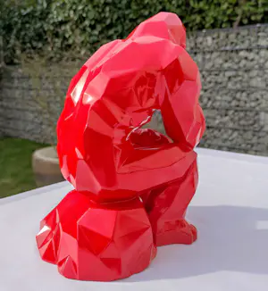 Richard Orlinski - THINKING KONG / KONG PENSEUR – Skulptur kopen? Bied vanaf 320!