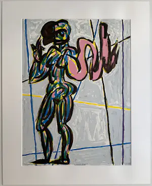 Alphons Freijmuth - handgesigneerde kleurenzeefdruk | 'Kris Kras' | 1994 kopen? Bied vanaf 80!