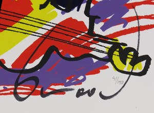 Herman Brood - Zeefdruk, Elvis kopen? Bied vanaf 150!