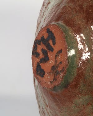 Peter von Hartsvelt Müller - Aardewerk, Groene vaas (Groot) kopen? Bied vanaf 1!