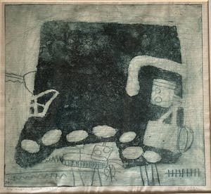 Jan Montyn - “Zeven ovalen” zeer zeldzaam! kopen? Bied vanaf 110!