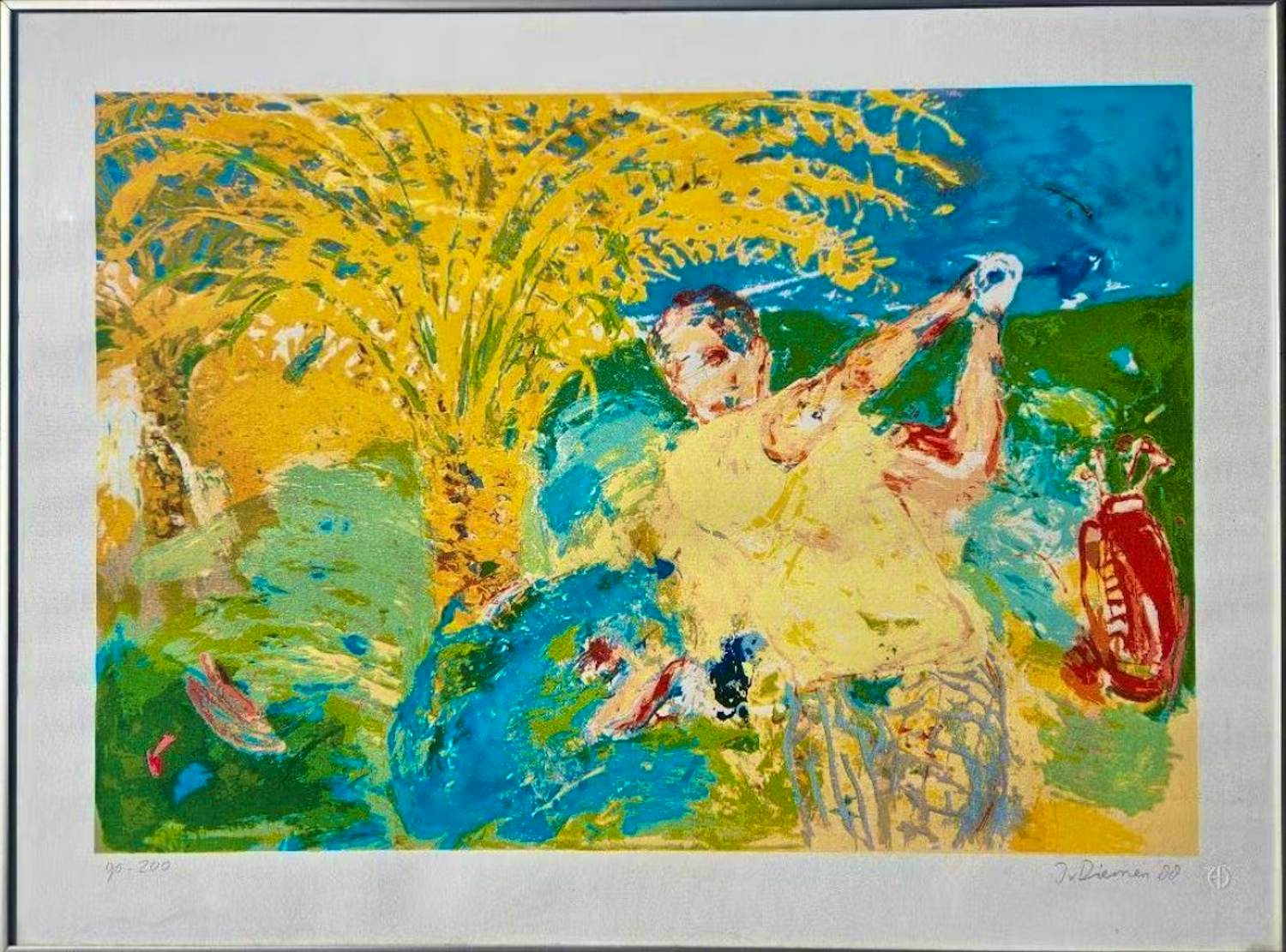 Jan van Diemen - Golfer kopen? Bied vanaf 100!