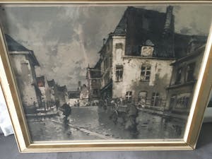 Ferdinand Luigini - Rue Richelieu Paris 1929 kopen? Bied vanaf 10!
