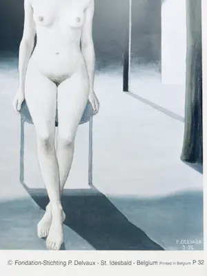 Paul Delvaux - Nuit sur la Mer, Nacht op zee, affiche kopen? Bied vanaf 1!