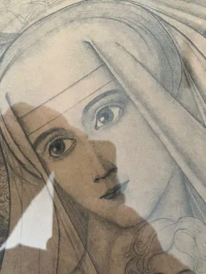 Jan Toorop - Maria aan zee (prachtig werk, 1924) kopen? Bied vanaf 129!