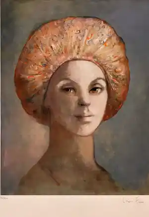 Leonor Fini - Gesigneerde litho - 'La fille avec le Turban' - 46/100 vendu pour 65€ !