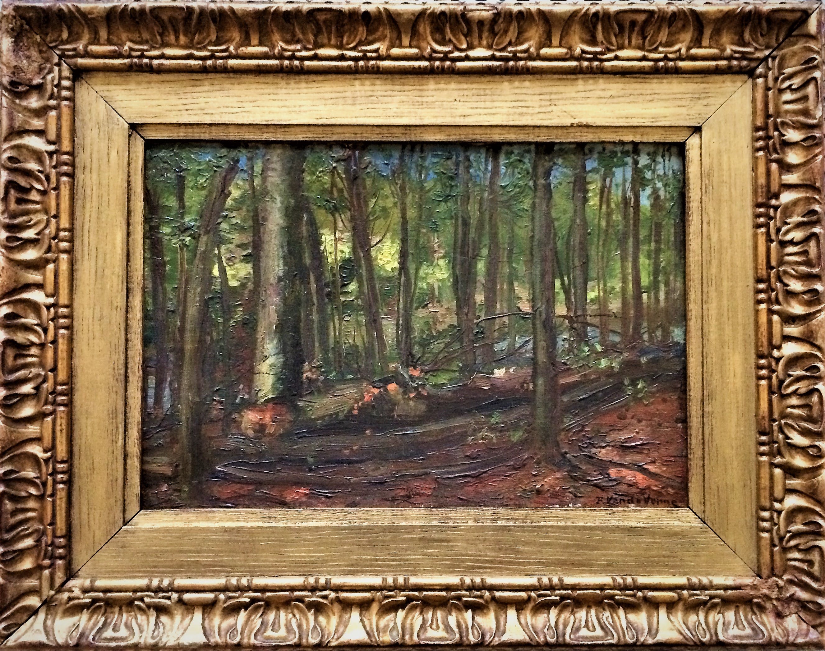 Paul Van De venne - Bosgezicht verkocht voor € 49!