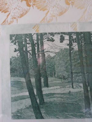 Leentje Linders - Ets. Titel, "Kopperprent". kopen? Bied vanaf 40!