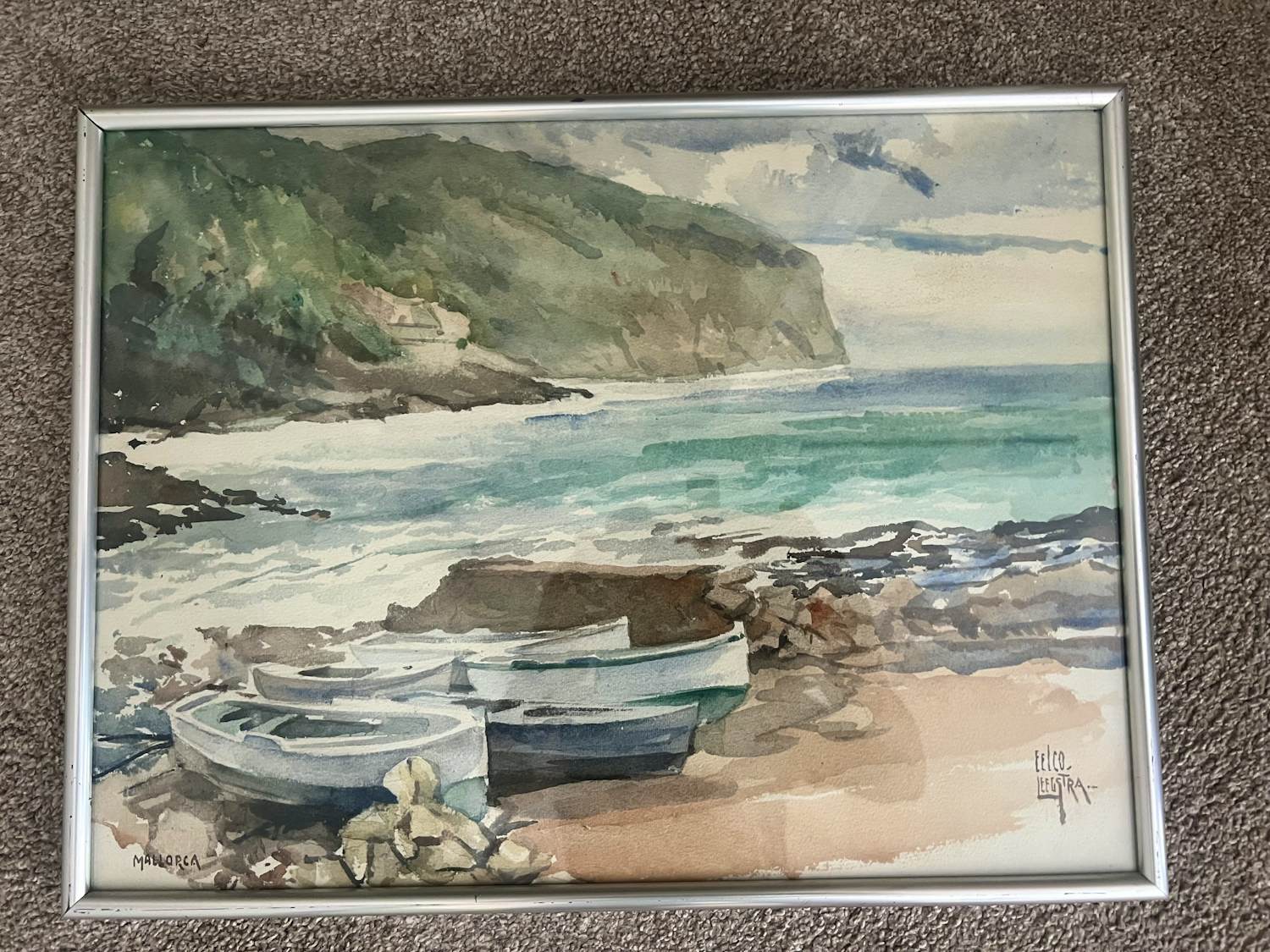 Buy Eelco Cornelis Leegstra - Verstilde haven? Bid from 150!