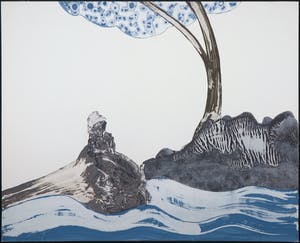 Johannes van Hoften - Gouache op karton, Zonder titel kopen? Bied vanaf 1!
