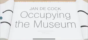 Jan De Cock - Occupying the museum kopen? Bied vanaf 600!