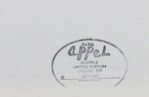 Karel Appel - Zeefdruk op doek, Personage in blue kopen? Bied vanaf 1!