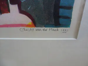 AcheterChristie van der Haak - Energieën 3, fraaie gedetailleerde zeefdruk.? Enchérissez de 40!