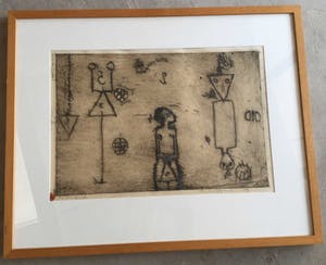 Anton Heyboer - c3400-8, voorstelling met figuren kopen? Bied vanaf 250!