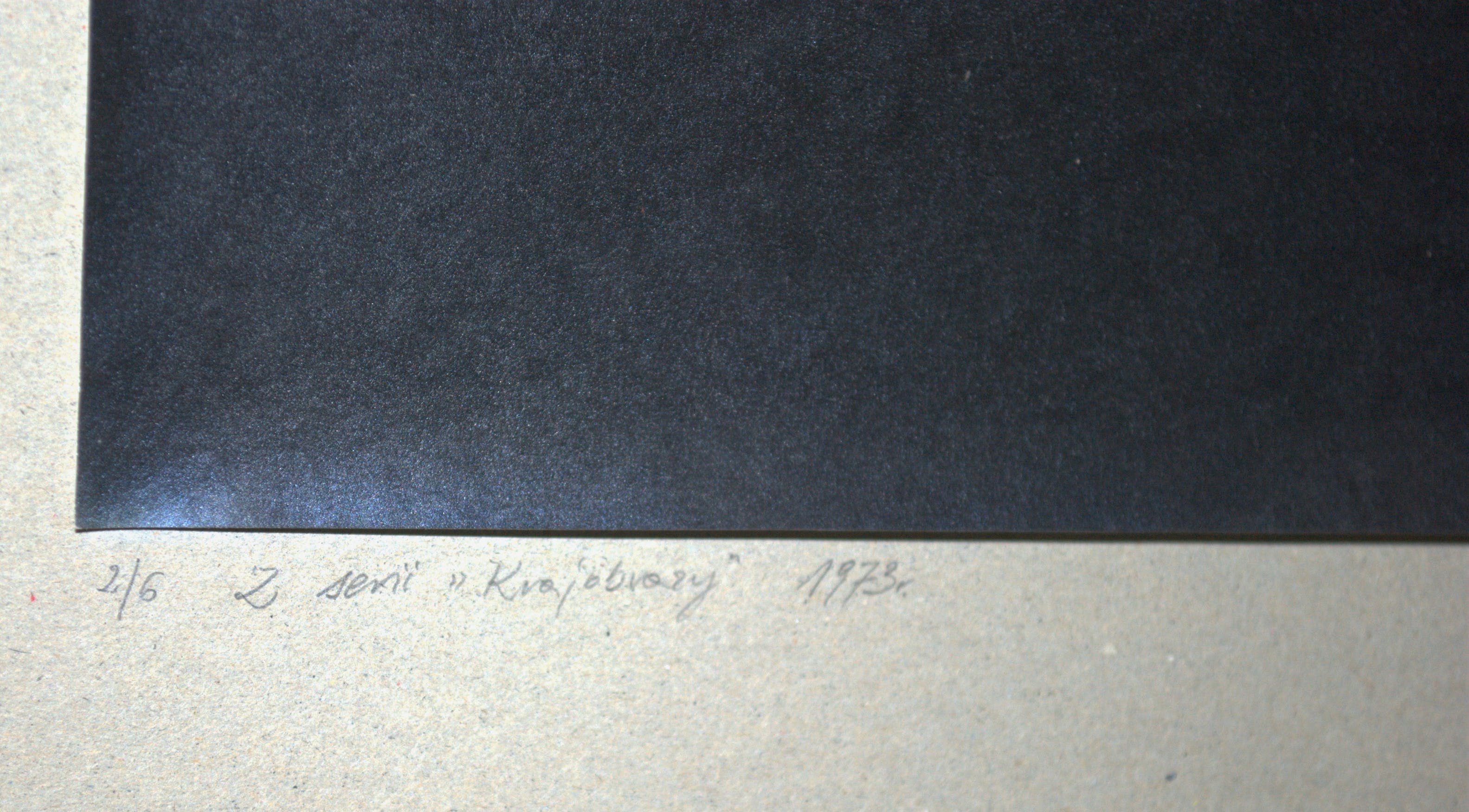 Niet of onleesbaar gesigneerd - gesigneerde foto op papier, 1973, Polen - oplage 6 kopen? Bied vanaf 1!