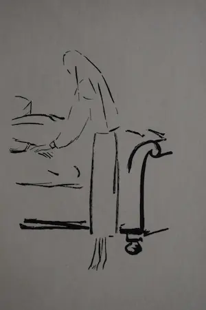 Kees van Dongen - litho - De verpleegster kopen? Bied vanaf 150!