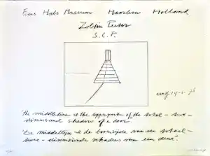 Zoltin Peeter - tentoonstellingsaffiche vendu pour 10€ !