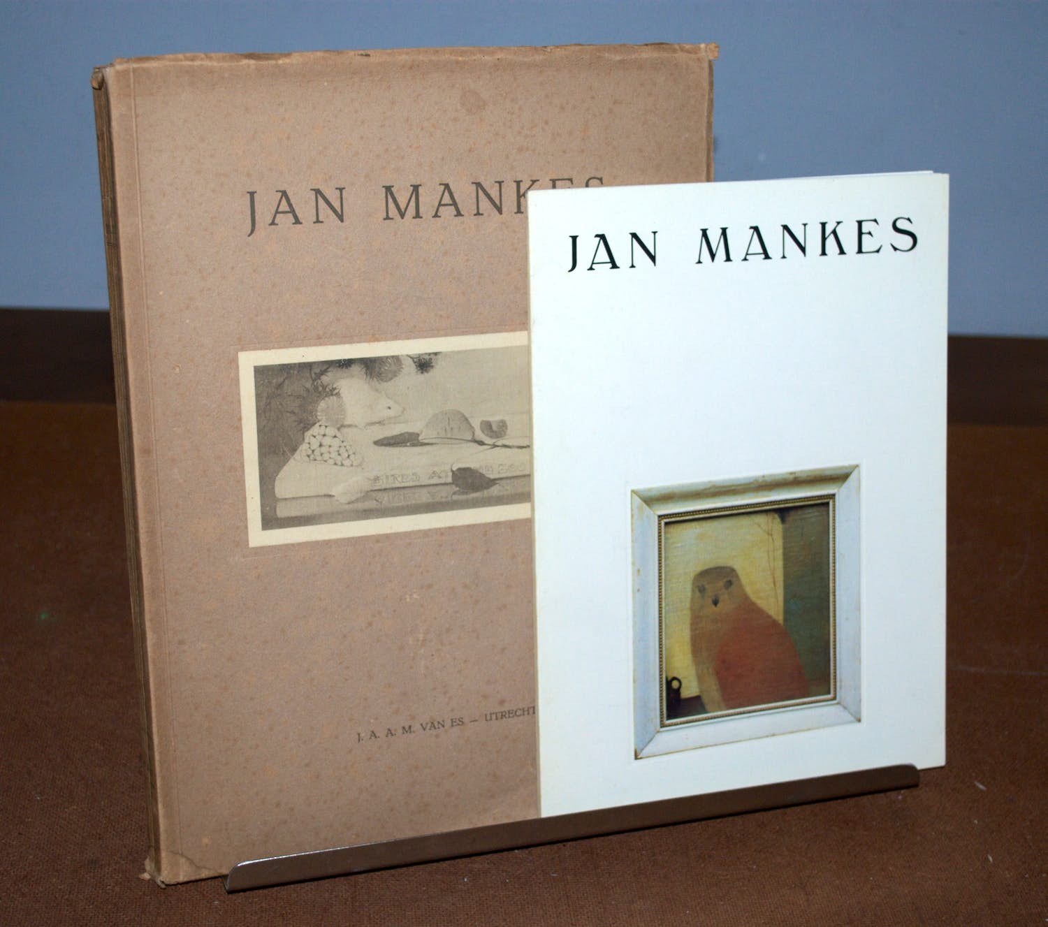 Jan Mankes - 2 boekwerken: uit 1923 (met uitnodigingskaart!) en 1979 kopen? Bied vanaf 100!