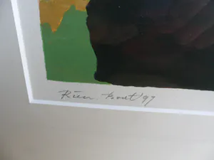 Rien Bout - Zeefdruk. Titel, Paisaje flotante no. 2 kopen? Bied vanaf 40!