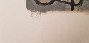 Corneille - April in Paris - gesigneerd zeefdruk - E/A kopen? Bied vanaf 1!