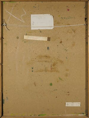Antoine van der Pas - Acryl op paneel, Bosweggetje - Ingelijst (Groot) kopen? Bied vanaf 1!