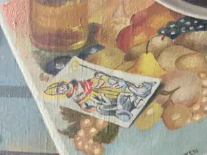 Jan Schouten - Realistisch stilleven met kunstenaarsattributen kopen? Bied vanaf 400!