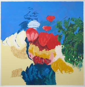 Henk van Vessem - Zeefdruk, Zonder titel - Ingelijst (Groot) kopen? Bied vanaf 1!