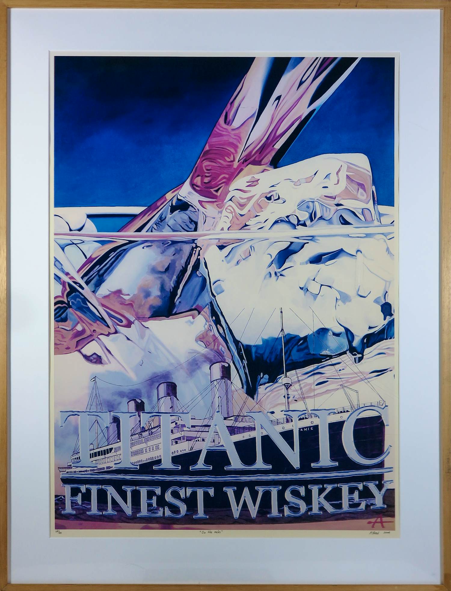 Alfred Degens - Lambda print, On the rocks - Ingelijst (Groot) kopen? Bied vanaf 60!