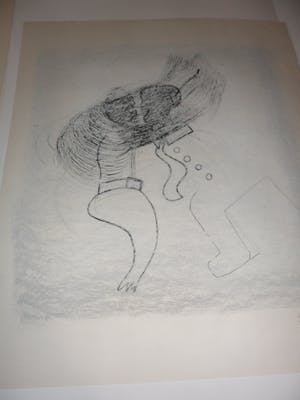 Slavomir Fila - Inkt/Pastel. Titel, "Leven ". kopen? Bied vanaf 10!
