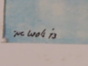 Joe Wols - Lot van vier tekeningen op papier, Figuren & Dieren kopen? Bied vanaf 1!